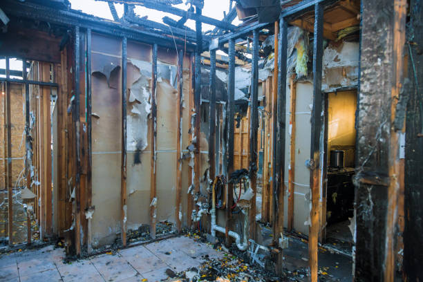 Professional Soot Cleanup technician working in Angwin, CA